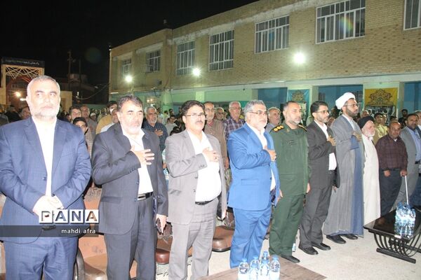 برگزاری چهلمین یادواره شهدای دانش‌آموز مدرسه پیروز بهبهان