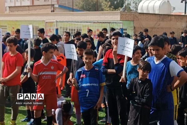 افتتاحیه المپیاد ورزشی در دبیرستان استعدادهای درخشان شهید بهشتی