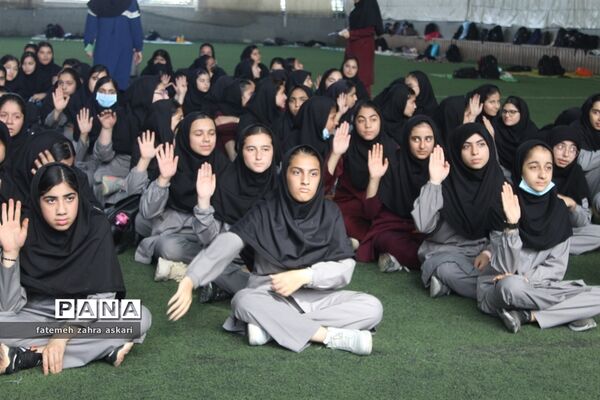 افتتاح المپیاد ورزشی دبیرستان مائده گلوگاه