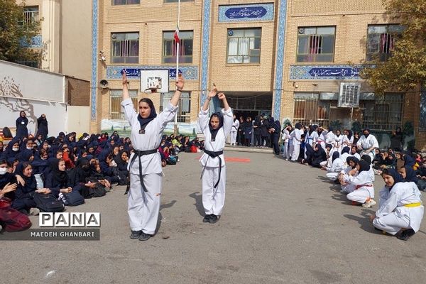 برگزاری سراسری المپیاد ورزشی در تمامی مدارس دخترانه شهرستان‌پردیس