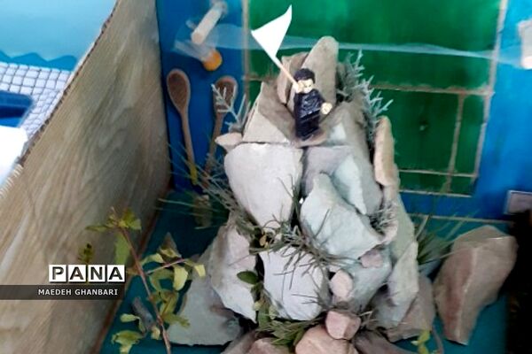 نمایشگاه دست‌سازه‌های ورزشی دانش‌آموز شهرستان پردیس
