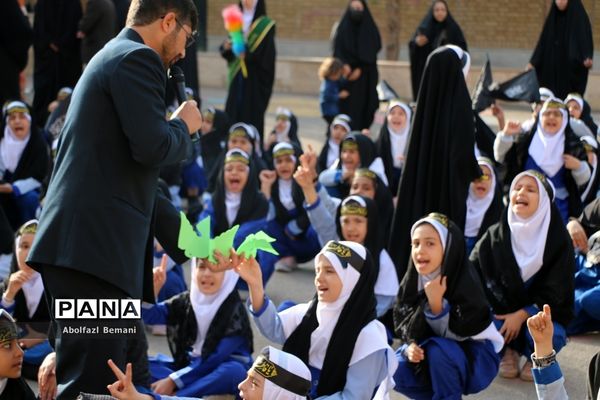 اجرای مراسم آیینی «سلام بر کریمان» در مدارس قم