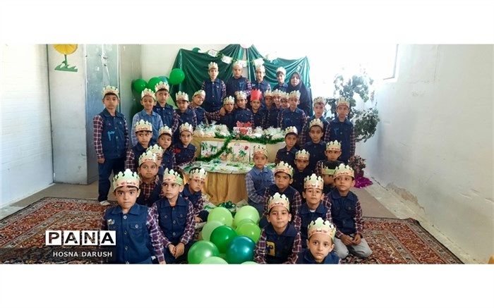 برگزاری مراسم جشن قرآن در دبستان سرافزار مشهد/فیلم