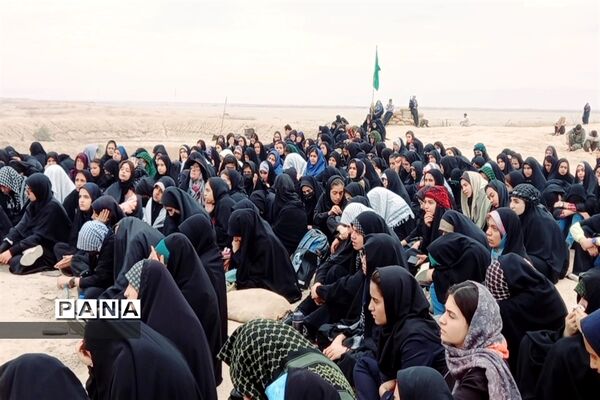 دانش‌آموزان اصفهانی اعزامی راهیان‌نور در طلائیه و حسینیه حضرت ابوالفضل(ع)