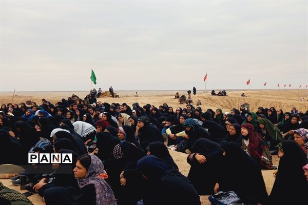 دانش‌آموزان اصفهانی اعزامی راهیان‌نور در طلائیه و حسینیه حضرت ابوالفضل(ع)