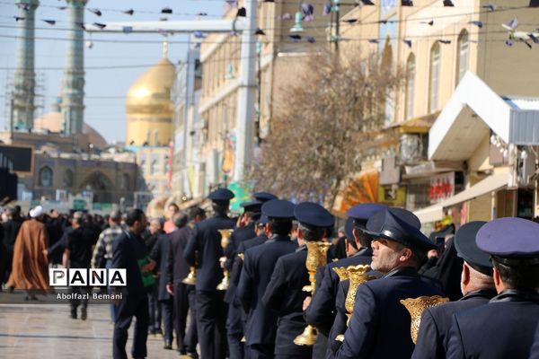 دسته عزاداری خادمان آستان مقدس حضرت معصومه(س)