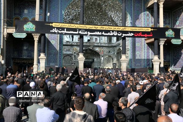 دسته عزاداری خادمان آستان مقدس حضرت معصومه(س)