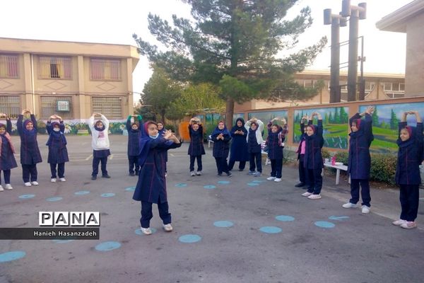 افتتاحیه المپیاد ورزشی درون مدرسه‌ای در شهریار