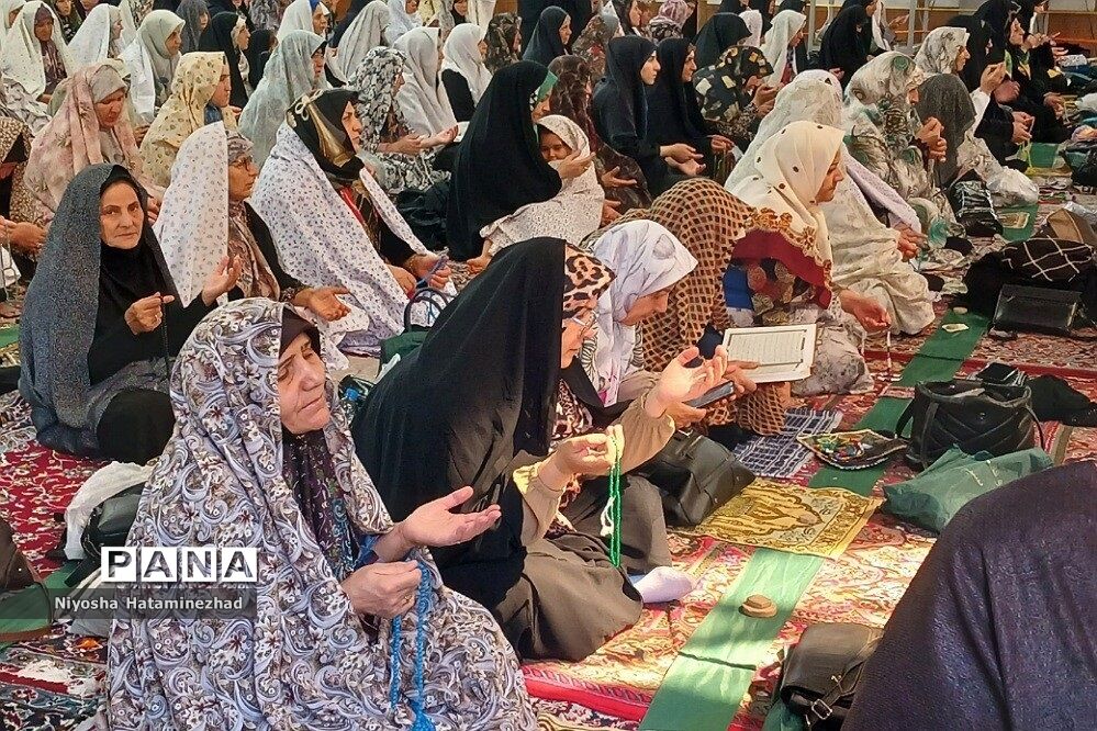 برگزاری نماز جمعه در مصلی امام خمینی(ره) نسیم شهر