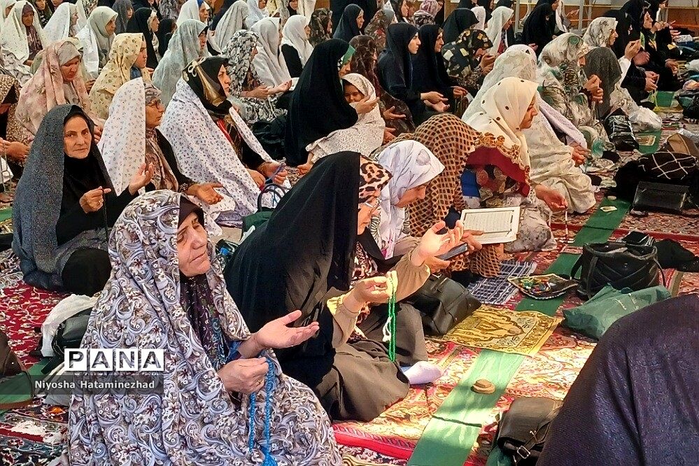برگزاری نماز جمعه در مصلی امام خمینی(ره) نسیم شهر