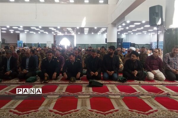 حمایت از فلسطین در نماز جمعه شهرستان شهریار