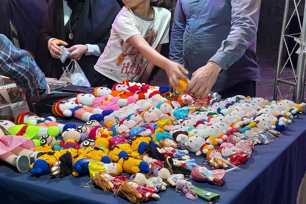 نمایشگاه غرفه‌های سنتی، صنایع‌دستی و مشاغل خانگی در بوستان کوهسنگی