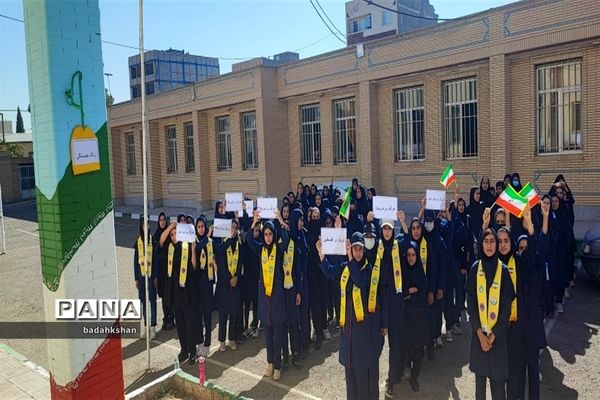 حمایت دانش‌آموزان عشایری از کوکان غزه