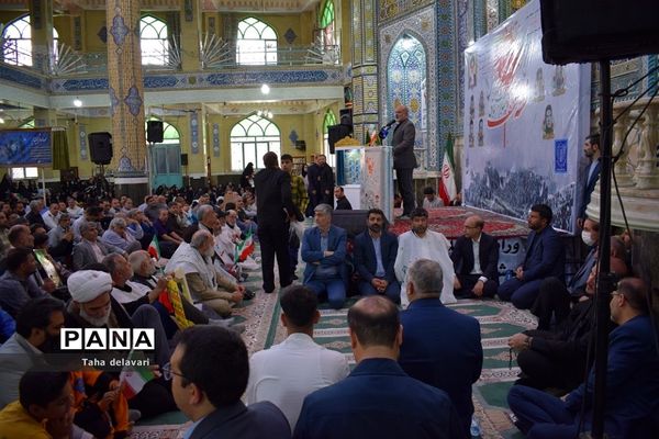 مردم ورامین در شصتمین سالگرد قیام ۱۵ خرداد حماسه‌ آفریدند