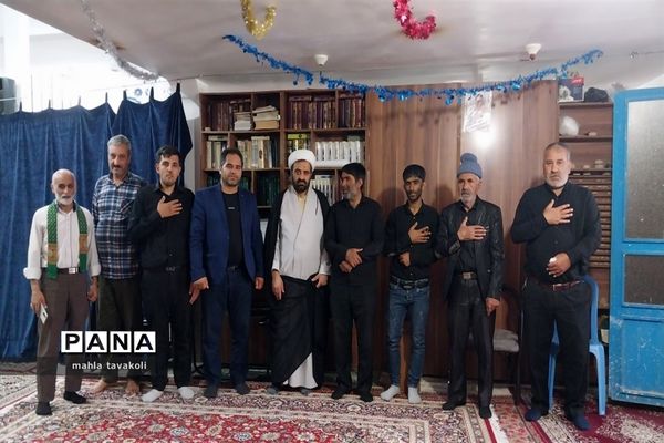 مراسم ختم و تجلیل شهید‌مرزبانی ناصر حیدری دژ در حسینیه حضرت ابوالفضل(ع)