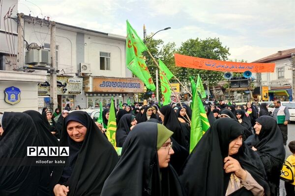 کاروان شادی به‌مناسبت ولادت امام رضا(ع) در قائمشهر