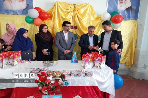 برپایی جشن الفبا در دبستان قرآنی شهید‌منتظر قائم شهرستان خاتم