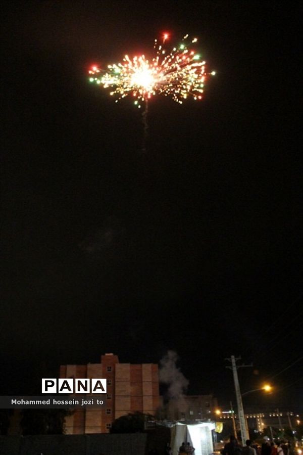 جشن بزرگ خانوادگی امام رضایی‌ها با حضور کاروان زیر سایه خورشید