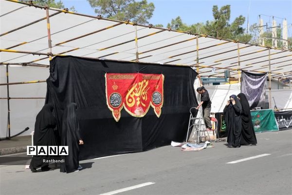 آماده‌سازی بهشت زهرا به‌مناسبت ۱۴ خرداد