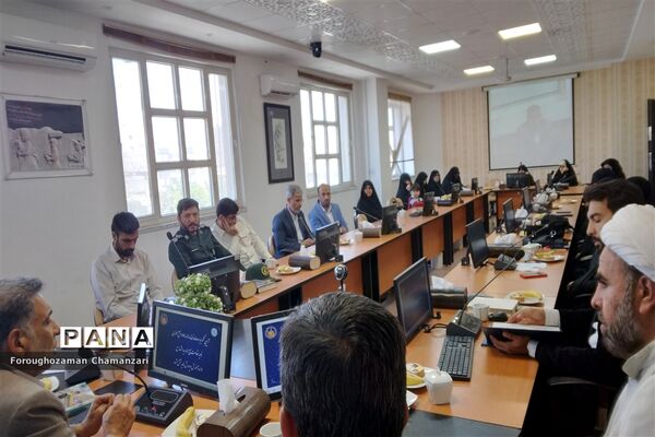 آیین تکریم و معارفه فرمانده حوزه ۱۷ دانش‌آموزی آموزش و پرورش ناحیه ۶ مشهد