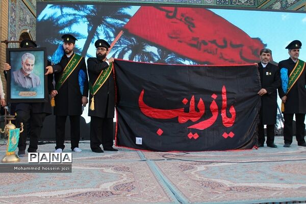 گردهمایی طلایه‌داران ساخت صحن و شبستان حضرت زینب کبری (س) در کربلا