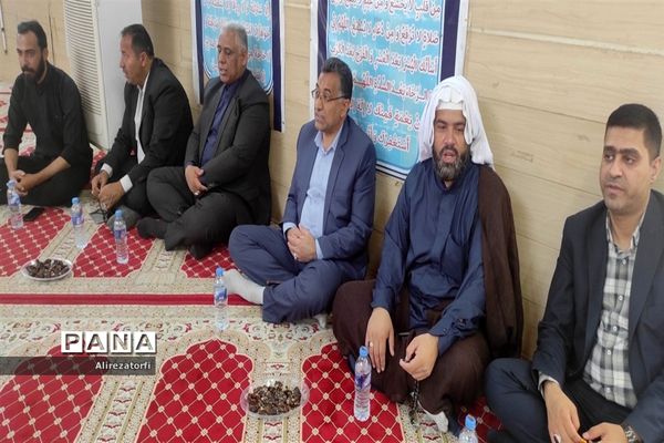 مراسم ارتحال حضرت امام خمینی (ره)در دشت آزادگان