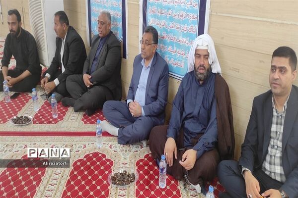 مراسم ارتحال حضرت امام خمینی (ره)در دشت آزادگان