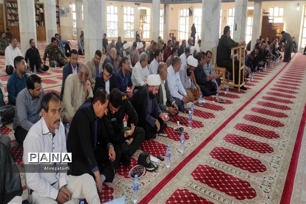 مراسم ارتحال حضرت امام خمینی (ره)در دشت آزادگان