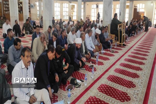 مراسم ارتحال حضرت امام خمینی (ره)در دشت آزادگان