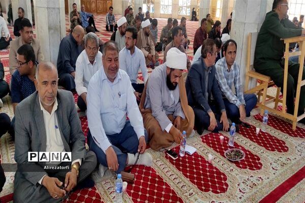 مراسم ارتحال حضرت امام خمینی (ره)در دشت آزادگان