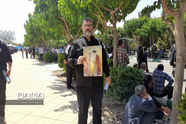 حضور دانش‌آموزان پاکدشت در مراسم رحلت امام‌خمینی (ره)