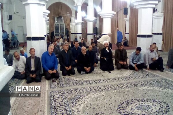 برگزاری مراسم ارتحال امام خمینی (ره) در شهرستان خلیل آباد