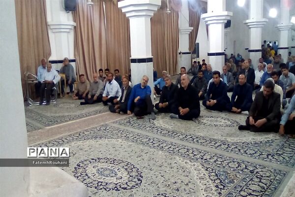 برگزاری مراسم ارتحال امام خمینی (ره) در شهرستان خلیل آباد