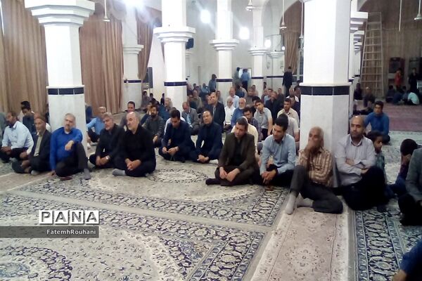 برگزاری مراسم ارتحال امام خمینی (ره) در شهرستان خلیل آباد