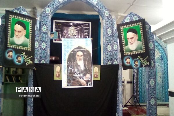 برگزاری مراسم ارتحال امام خمینی (ره) در شهرستان خلیل آباد