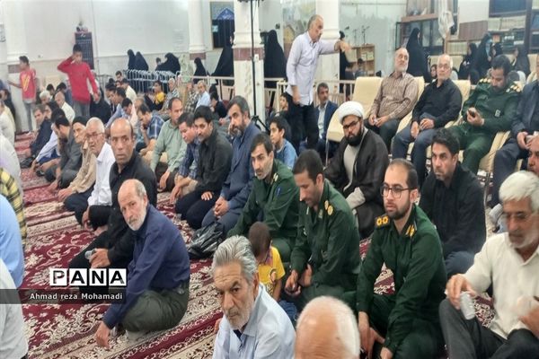 مراسم ارتحال امام خمینی(ره) و یادواره ۴۶ شهید محله‌ مسجد امام رضا(ع) در کاشمر