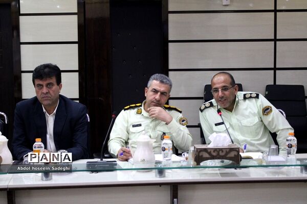 جلسه هماهنگی آزمون استخدامی اداره کل آموزش و پرورش استان بوشهر