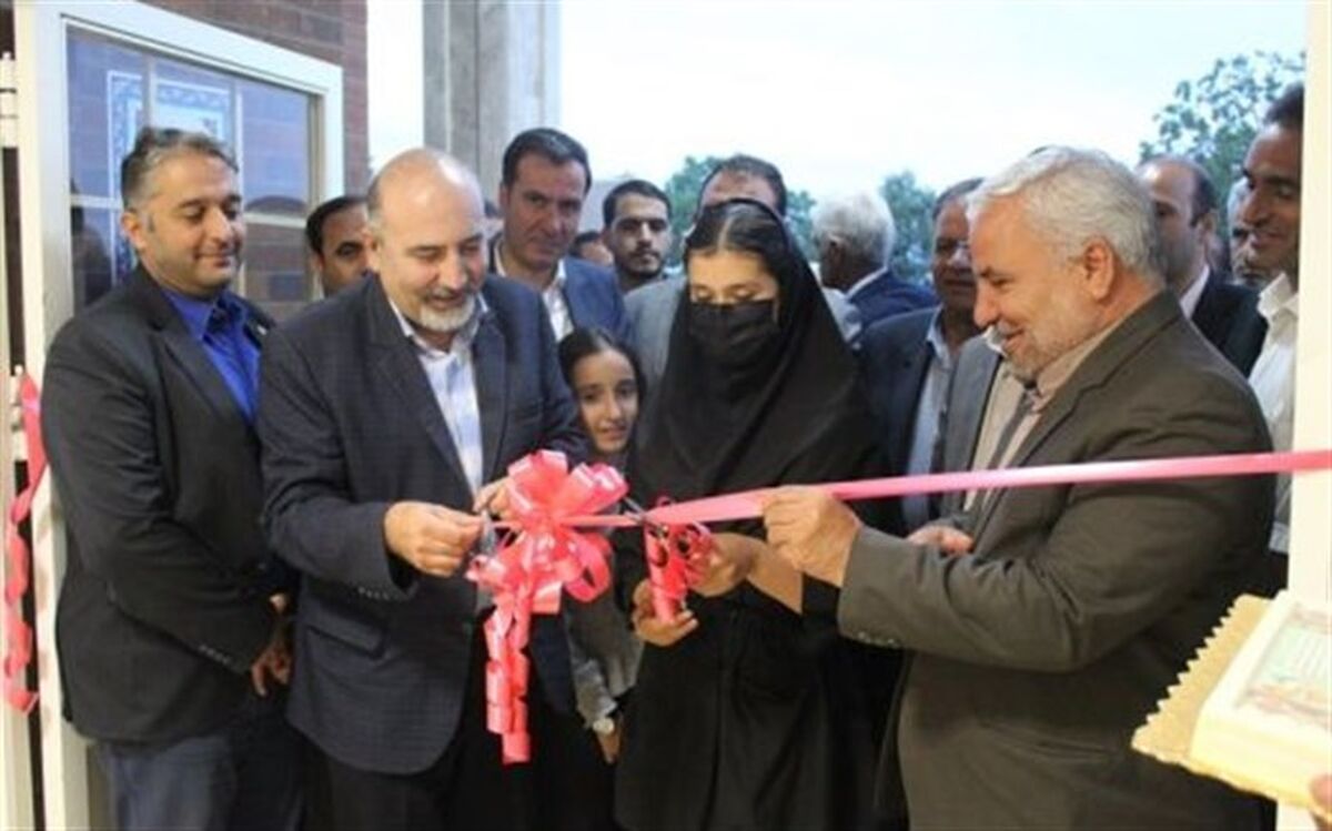 مدرسه ۳ کلاسه خیرساز فرزندان میهن روستای کندرود منطقه صوفیان افتتاح شد
