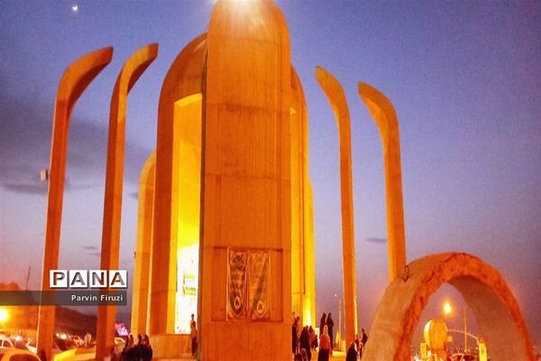اردوی دانش‌آموزان شهر آوه در قم