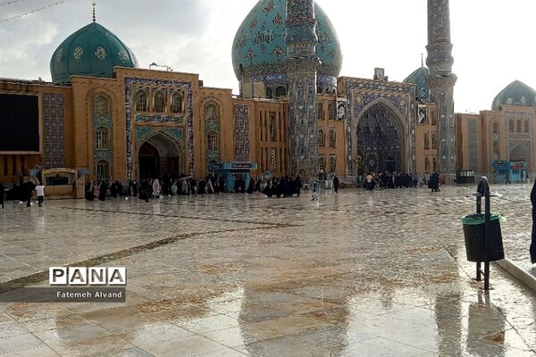 اردوی دانش‌آموزان شهر آوه در قم