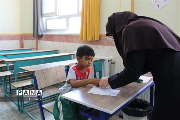 سنجش دانش‌‍آموزان برای ورود به دبستان در شهر جوادآباد