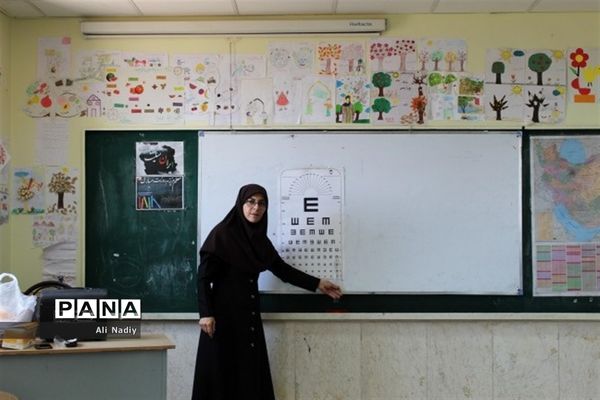 سنجش دانش‌‍آموزان برای ورود به دبستان در شهر جوادآباد