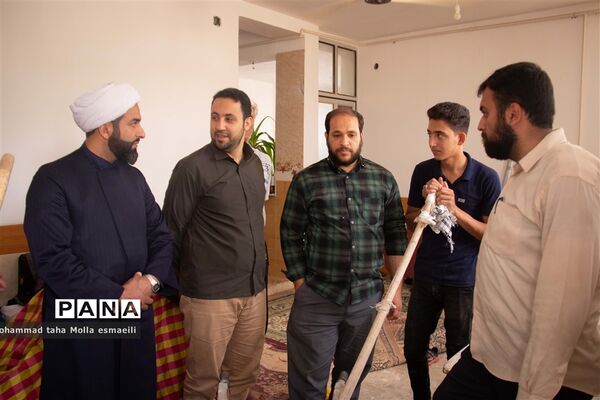 برگزاری اردوی جهادی «دو جبهه یک جهاد» بسیج دانشجویی دانشگاه فرهنگیان یزد در شهرستان خاتم
