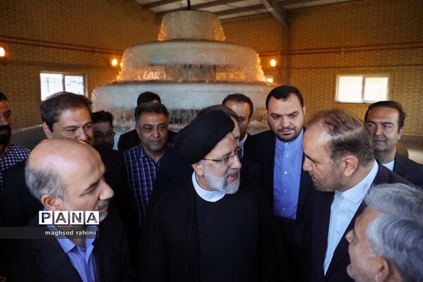 بهره‌برداری از فاز اول پروژه آبرسانی به میانه با حضور رئیس‌جمهوری