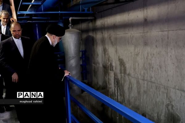 بهره‌برداری از فاز اول پروژه آبرسانی به میانه با حضور رئیس‌جمهوری
