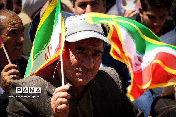دیدار پرشکوه مردم شهرستان چاراویماق با رییس‌جمهوری