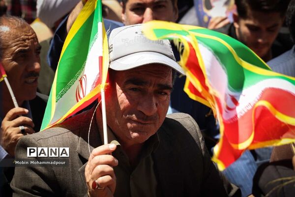 دیدار پرشکوه مردم شهرستان چاراویماق با رییس‌جمهوری