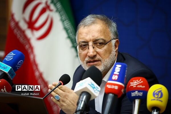 نشست خبری شهردار تهران با موضوع کمیسیون ماده ۵