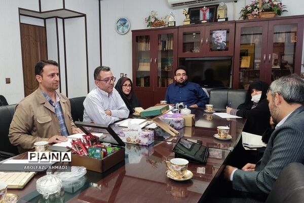 ‌جلسه شورای معاونان فشافویه با حضور مدیرکل اداره آموزش و پرورش شهرستان‌های استان‌تهران