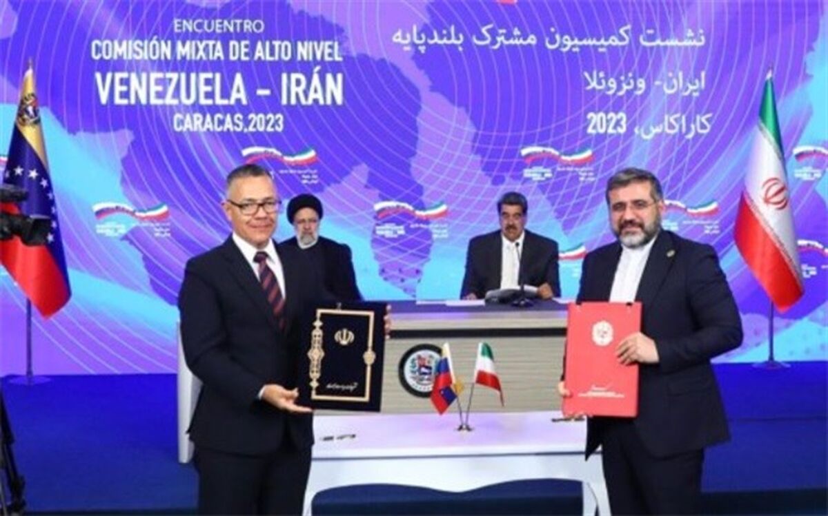 امضای 19 سند همکاری میان ایران و ونزوئلا